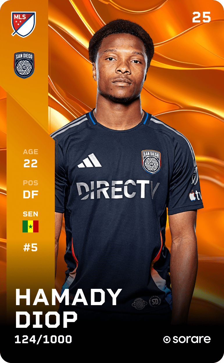 Hamady Diop 2025-26 • Limited 124/1000