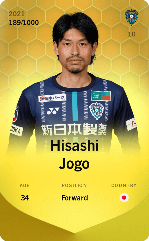 Hisashi Jogo 2021-22 • Limited 189/1000