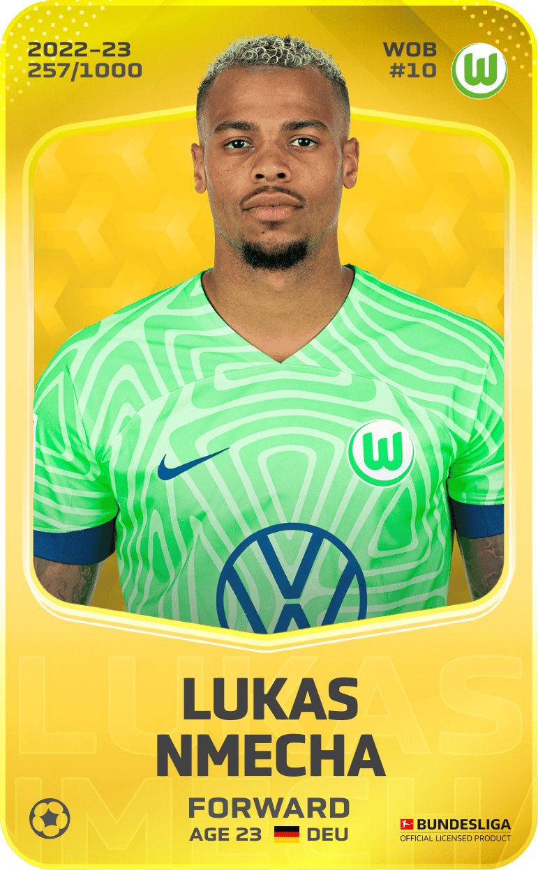 Lukas Nmecha 2022-23 • Limited 257/1000