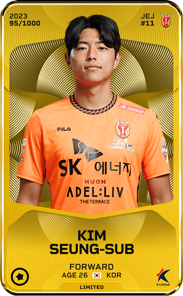 Kim Seung-Sub 2023-24 • Limited 95/1000