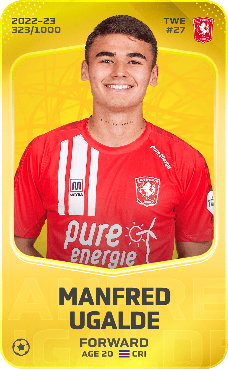 Manfred Ugalde 2022-23 • Limited 323/1000