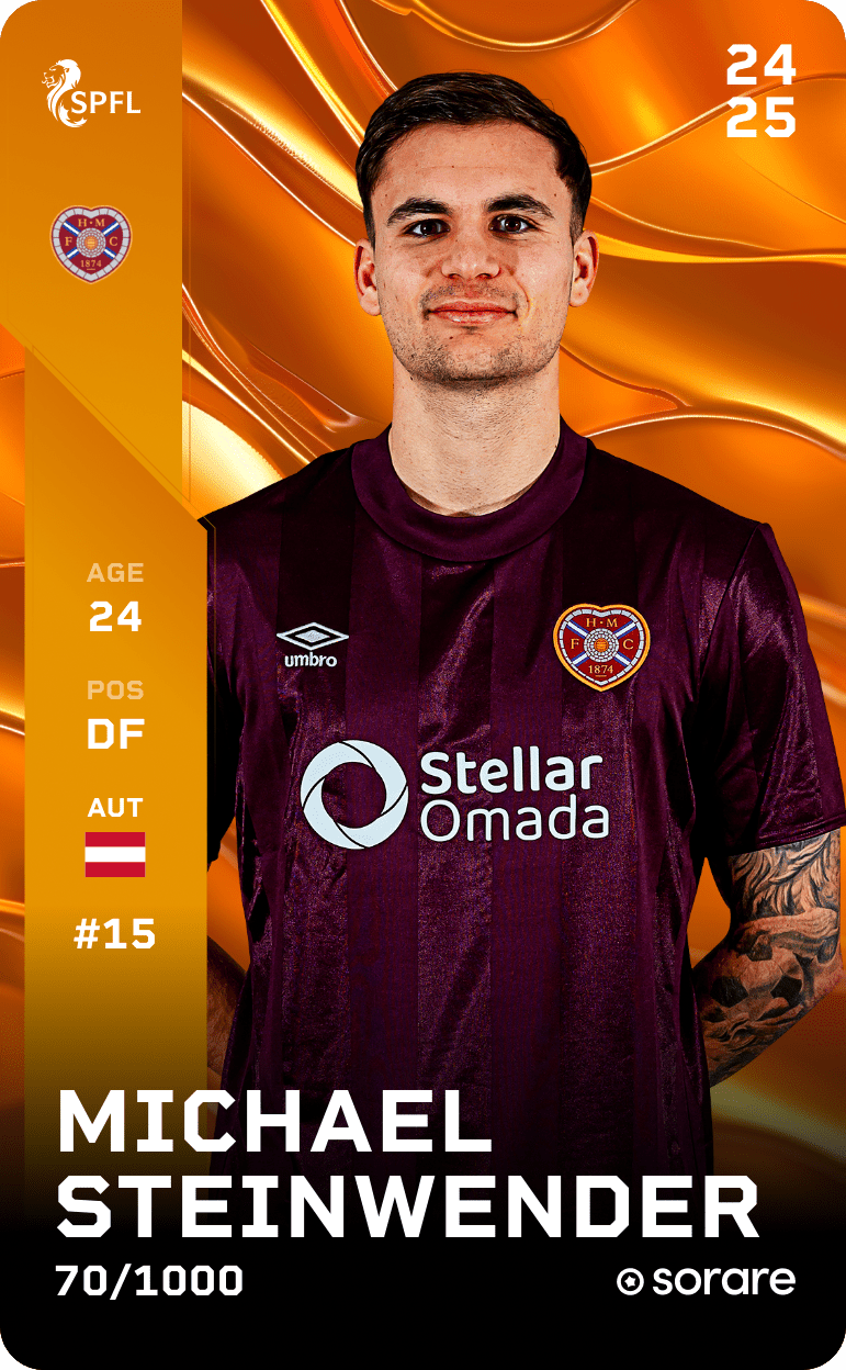 Michael Steinwender 2024-25 • Limited 70/1000
