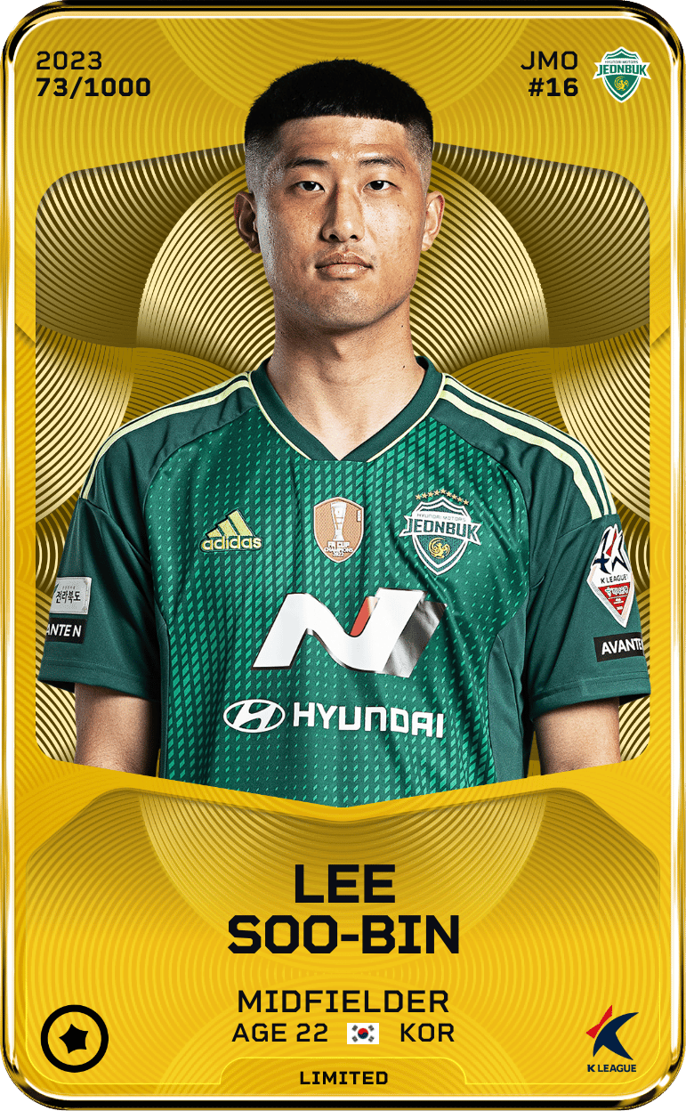 Lee Soo-Bin 2023-24 • Limited 73/1000