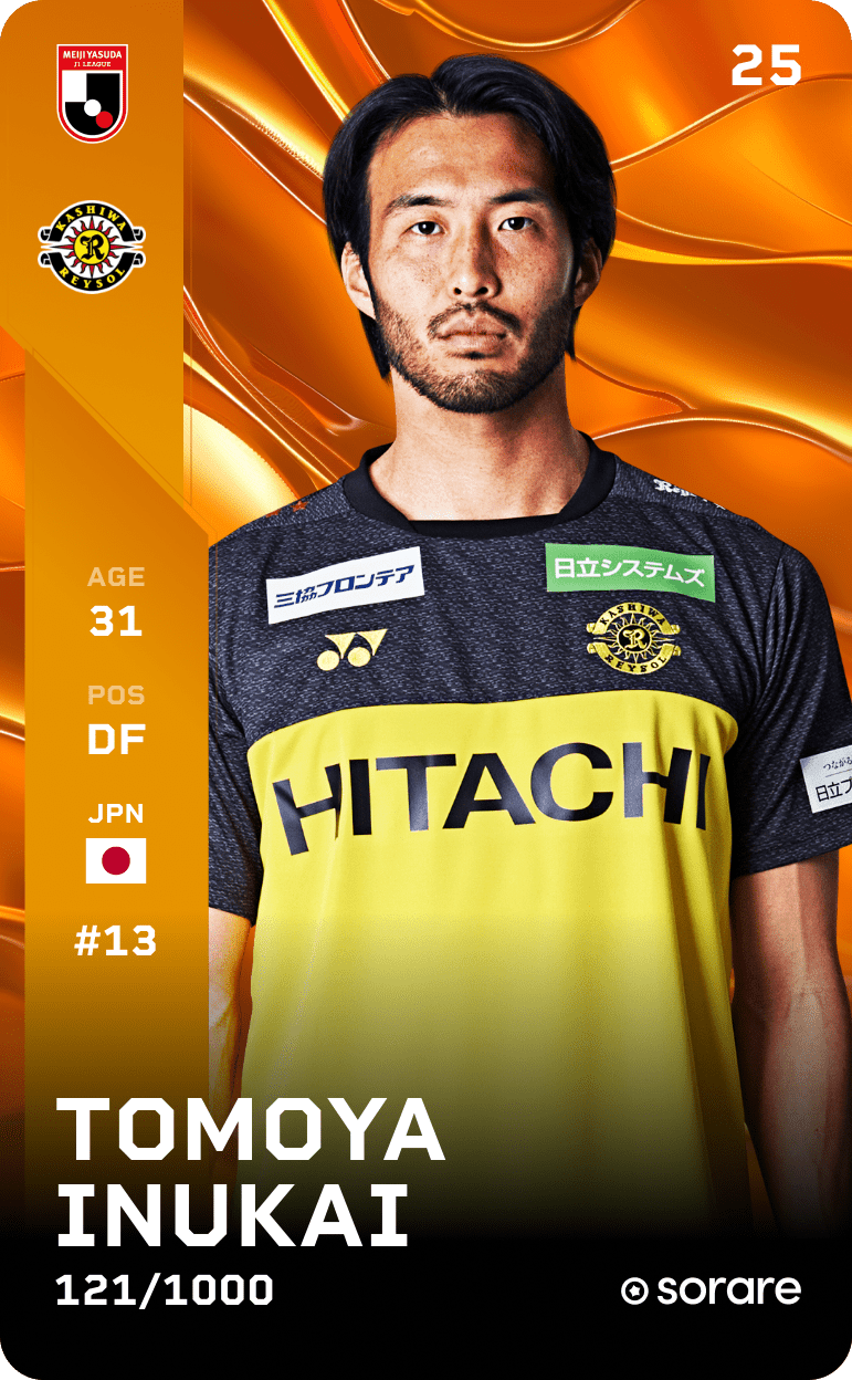 Tomoya Inukai 2025-26 • Limited 121/1000