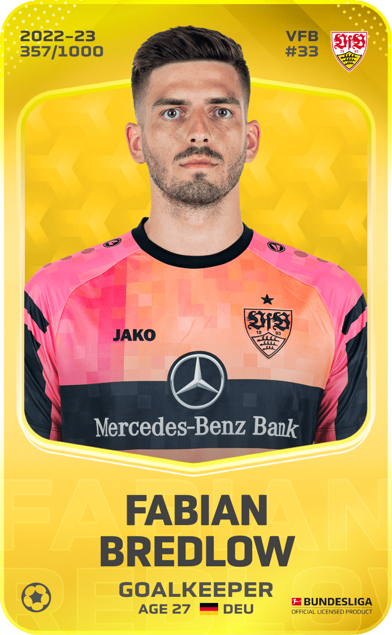 Fabian Bredlow 2022-23 • Limited 357/1000