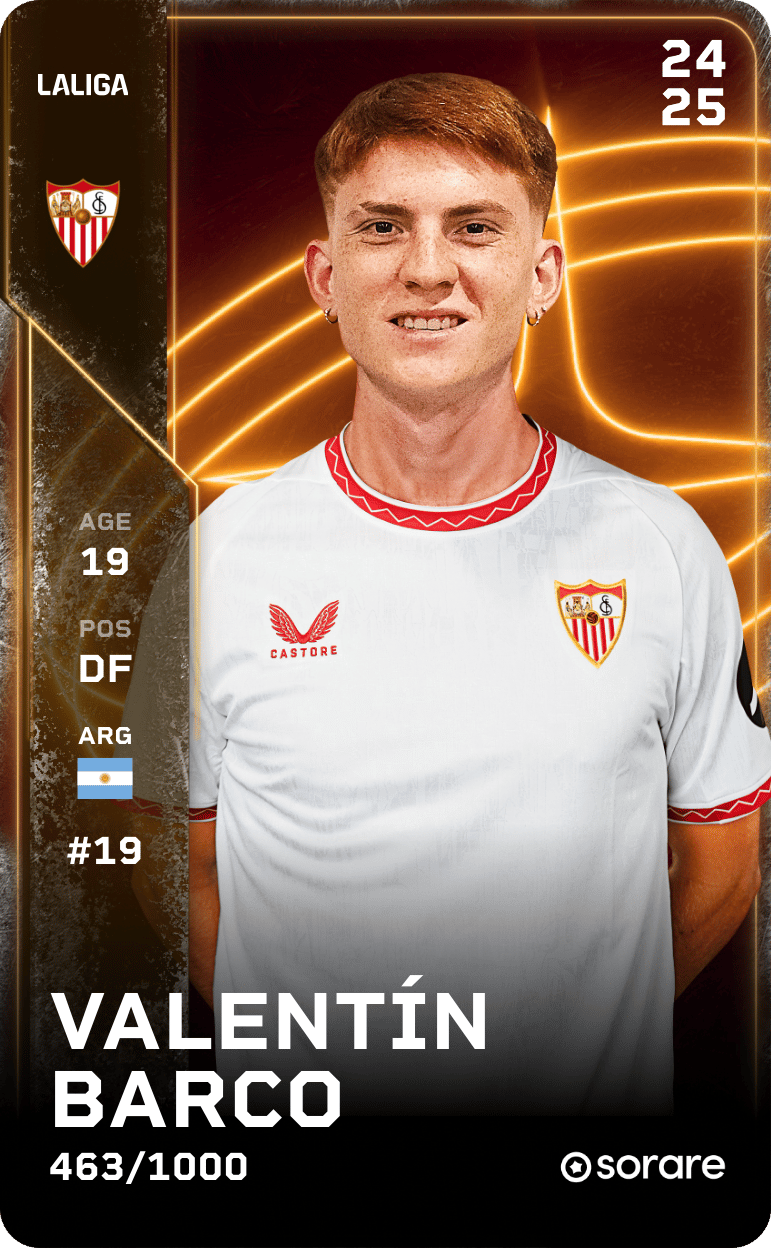 Valentín Barco 2024-25 • Limited 463/1000