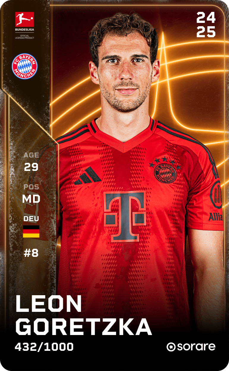 Leon Goretzka 2024-25 • Limited 432/1000