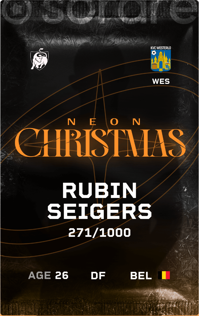 Rubin Seigers 2024-25 • Limited 271/1000