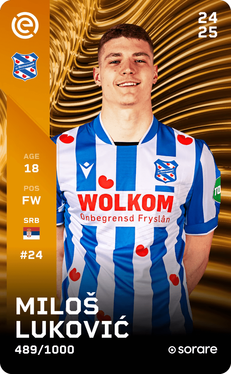 Miloš Luković 2024-25 • Limited 489/1000