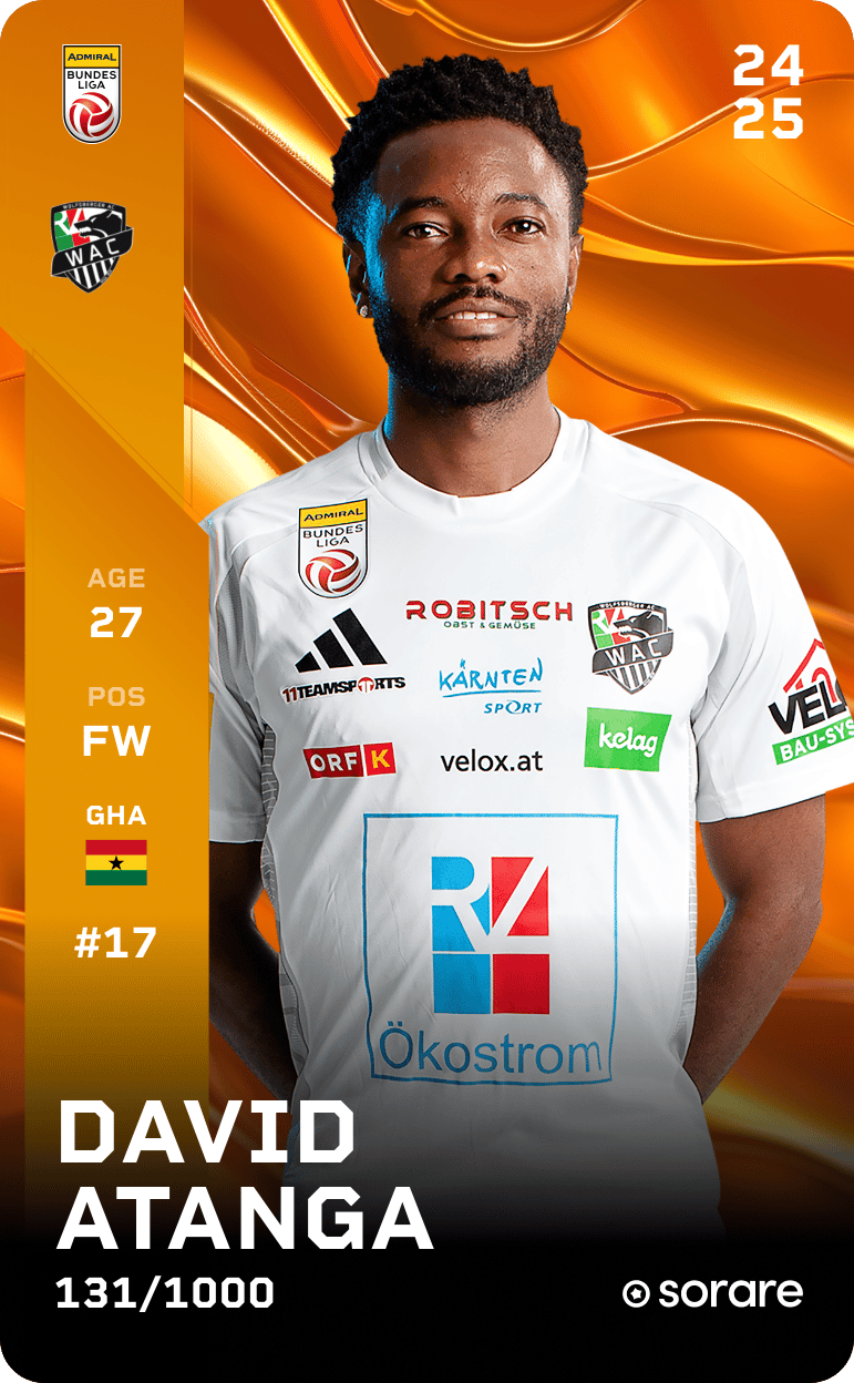 David Atanga 2024-25 • Limited 131/1000