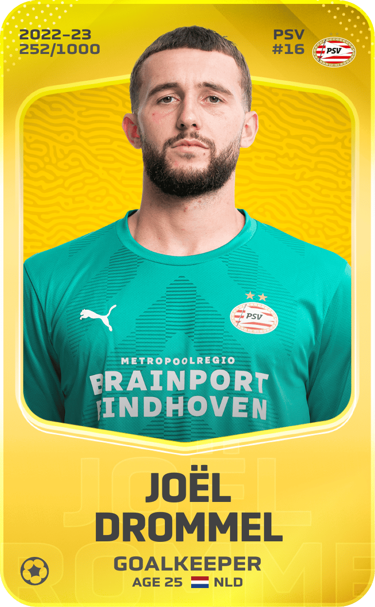Joël Drommel 2022-23 • Limited 252/1000