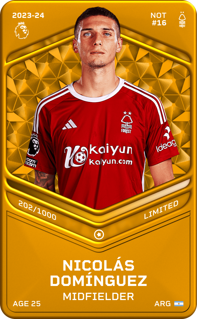 Nicolás Domínguez 2023-24 • Limited 202/1000