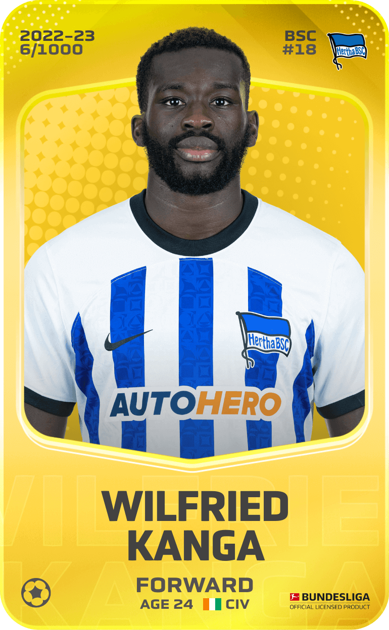 Wilfried Kanga 2022-23 • Limited 6/1000