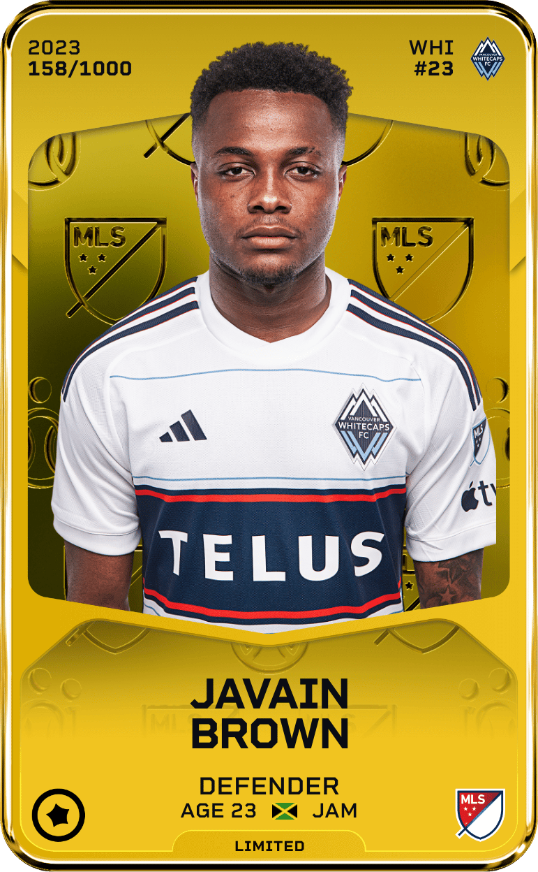 Javain Brown 2023-24 • Limited 158/1000