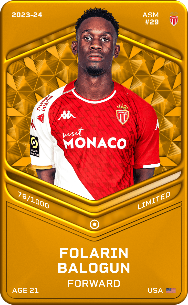 Folarin Balogun 2023-24 • Limited 76/1000