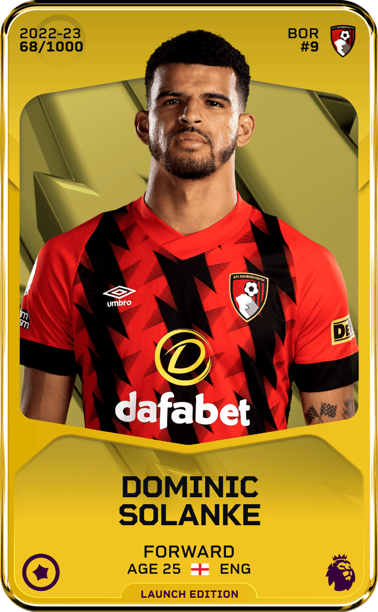 Dominic Solanke 2022-23 • Limited 68/1000