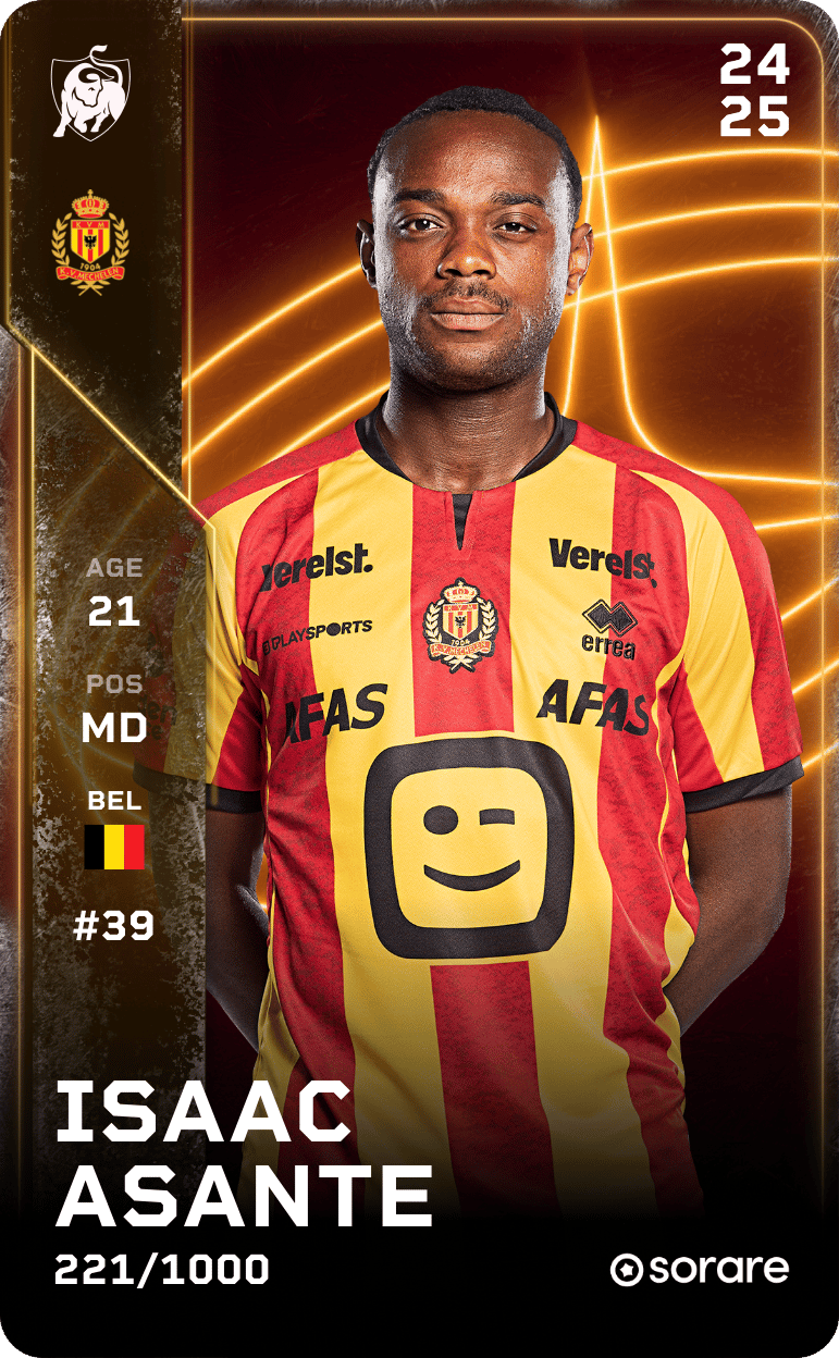 Isaac Asante 2024-25 • Limited 221/1000