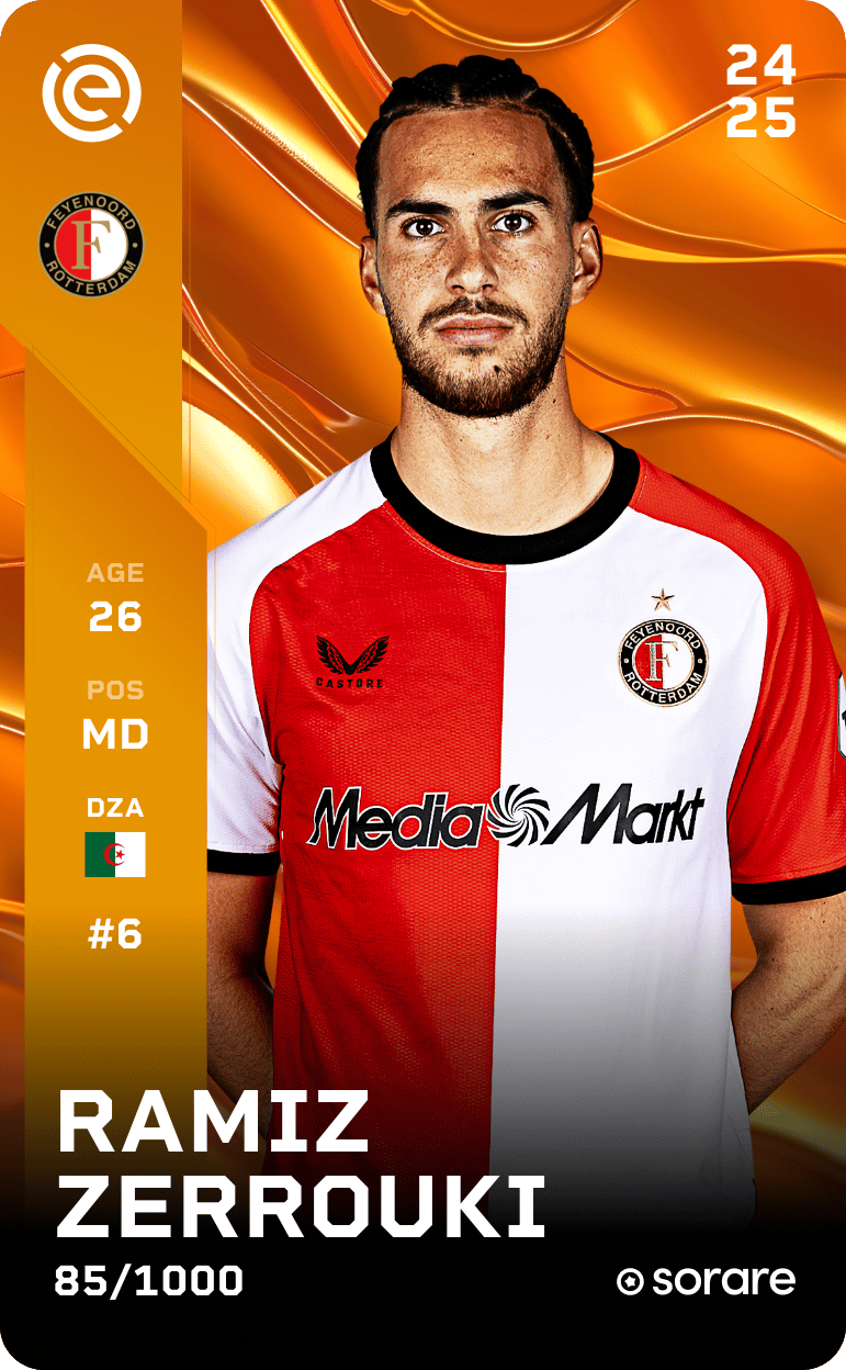 Ramiz Zerrouki 2024-25 • Limited 85/1000