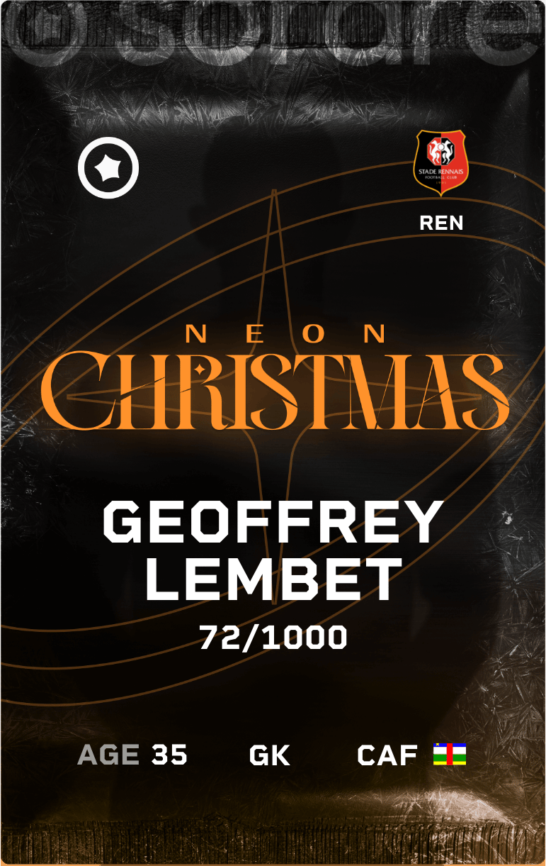 Geoffrey Lembet 2024-25 • Limited 72/1000