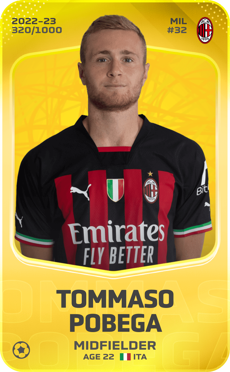 Tommaso Pobega 2022-23 • Limited 320/1000