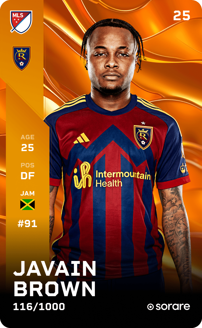 Javain Brown 2025-26 • Limited 116/1000