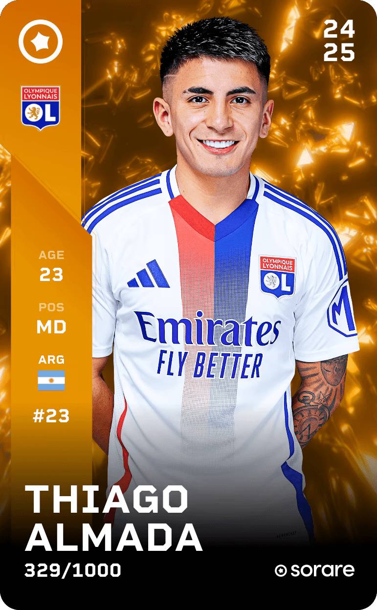 Thiago Almada 2024-25 • Limited 329/1000