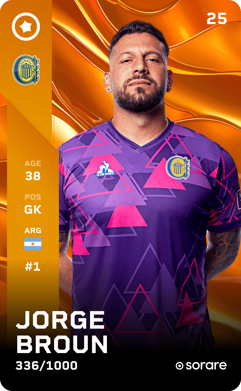 Jorge Broun 2025-26 • Limited 336/1000