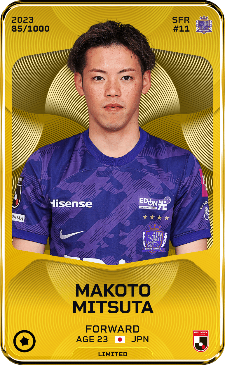 Makoto Mitsuta 2023-24 • Limited 85/1000