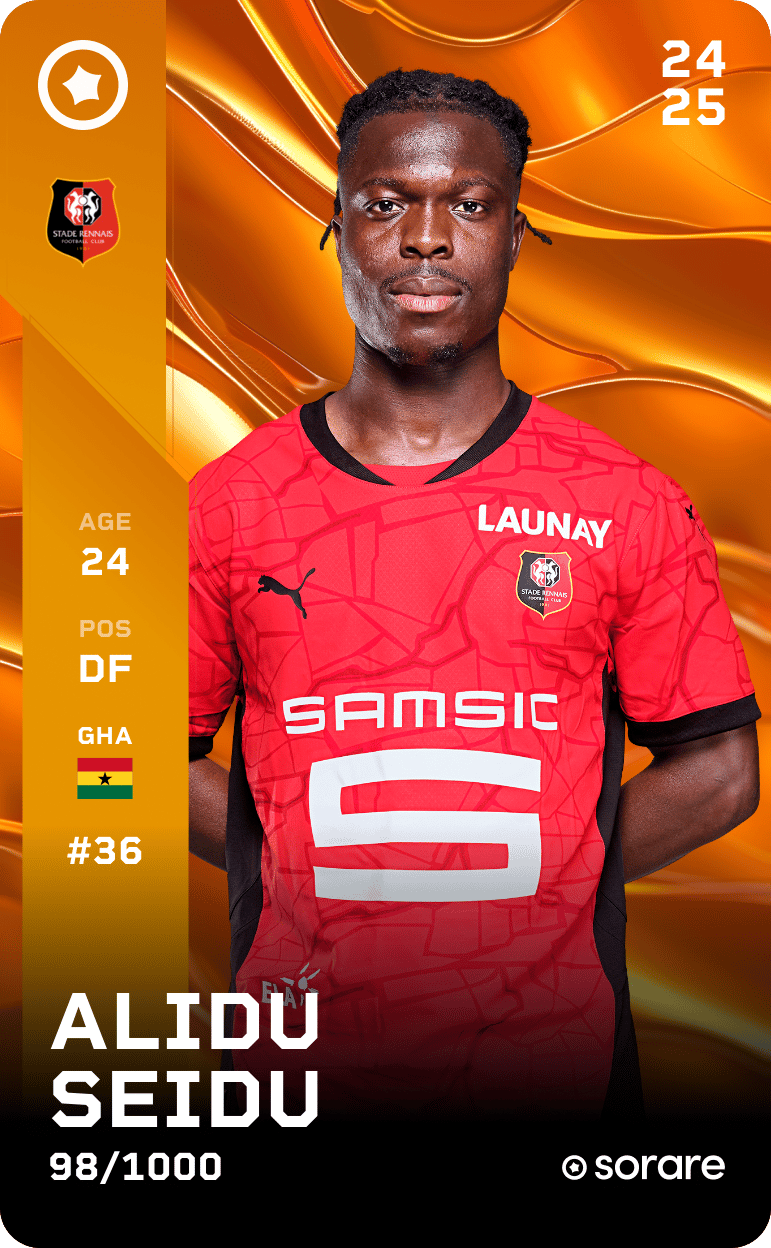 Alidu Seidu 2024-25 • Limited 98/1000