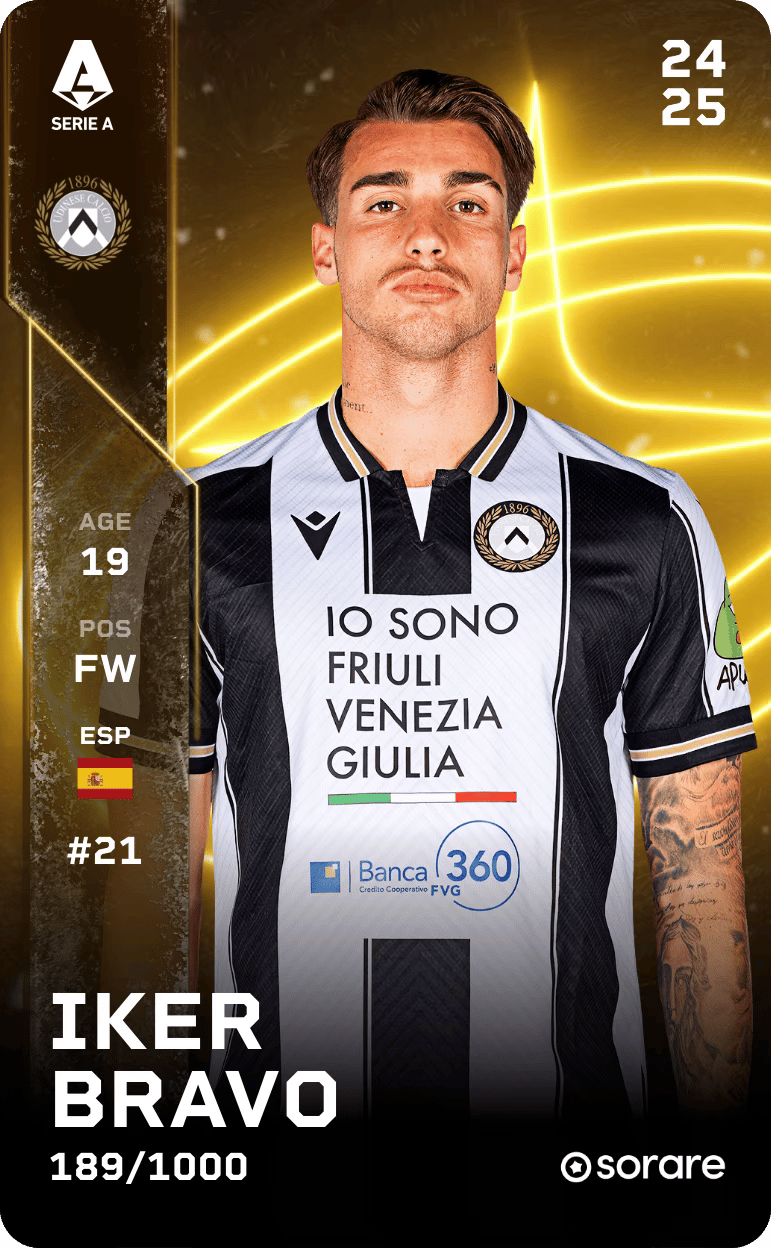 Iker Bravo 2024-25 • Limited 189/1000