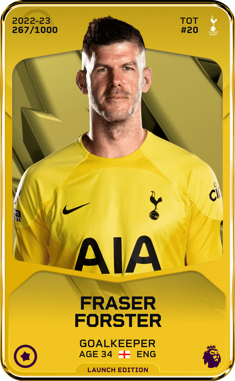 Fraser Forster 2022-23 • Limited 267/1000