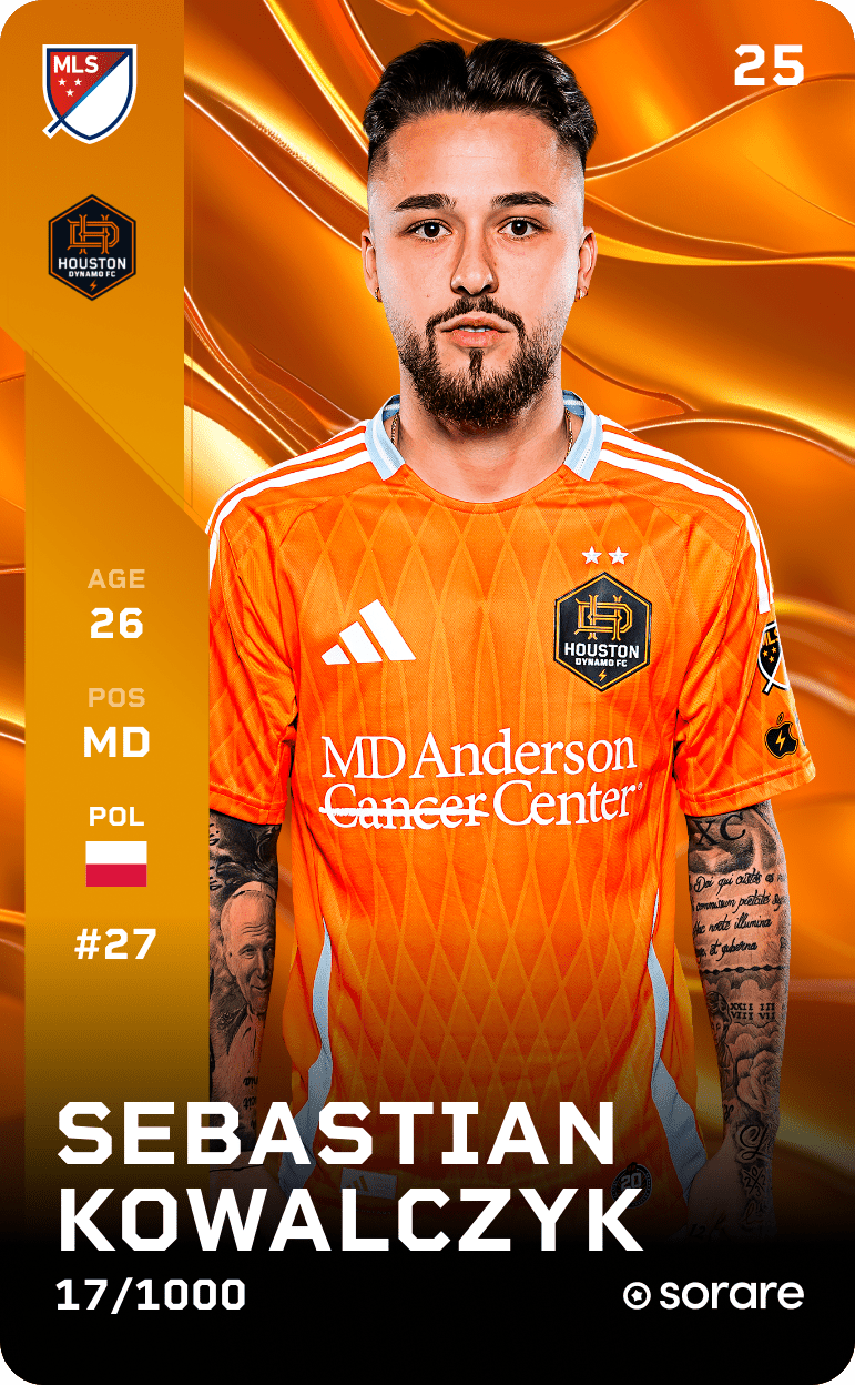 Sebastian Kowalczyk 2025-26 • Limited 17/1000