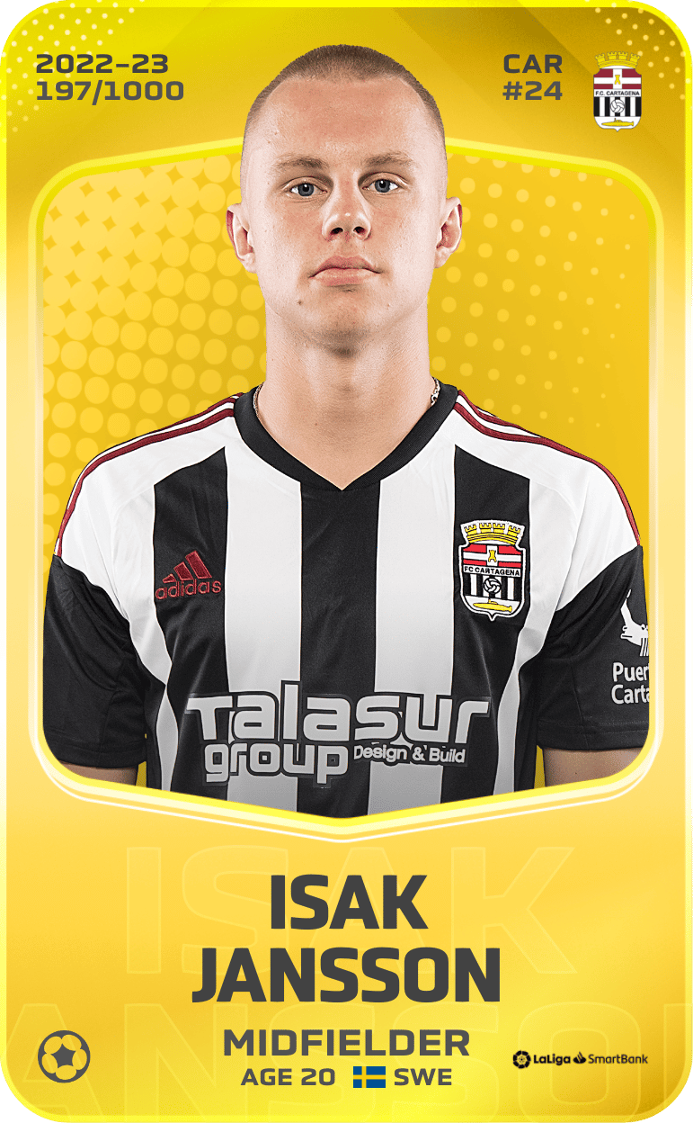 Isak Jansson 2022-23 • Limited 197/1000