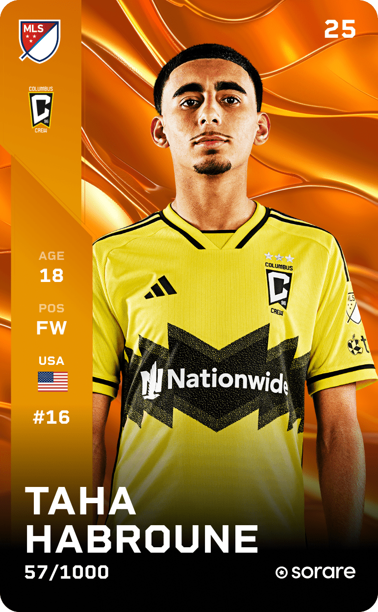 Taha Habroune 2025-26 • Limited 57/1000