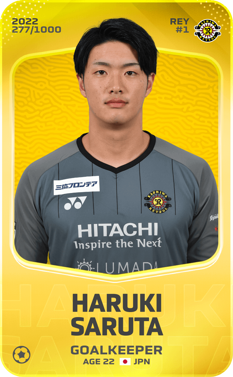 Haruki Saruta 2022-23 • Limited 277/1000