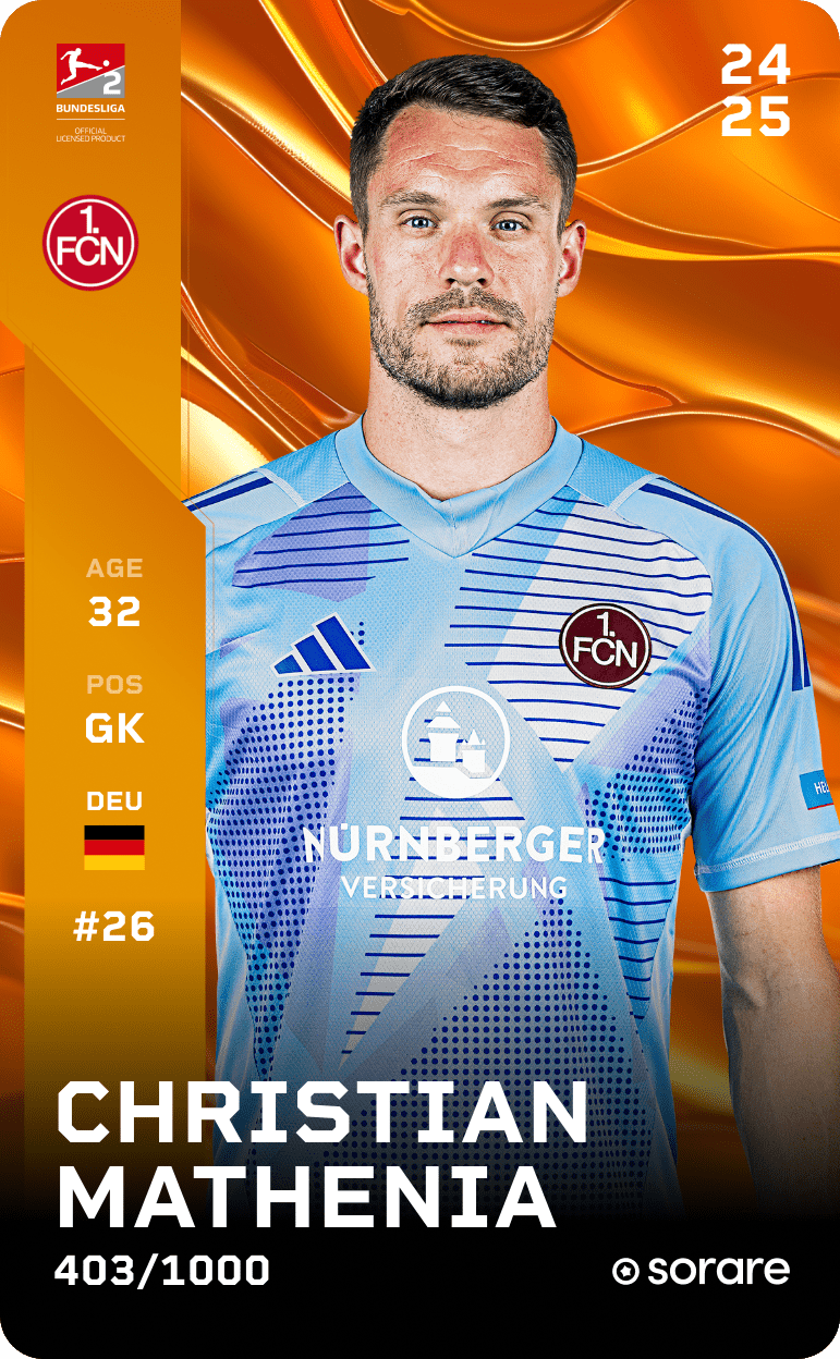 Christian Mathenia 2024-25 • Limited 403/1000
