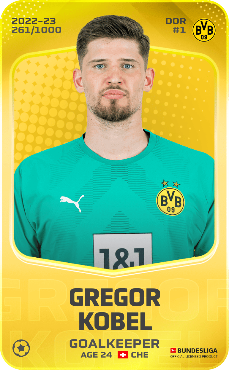 Gregor Kobel 2022-23 • Limited 261/1000