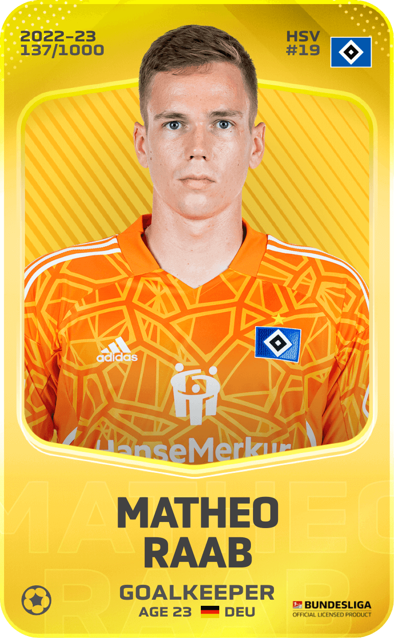 Matheo Raab 2022-23 • Limited 137/1000