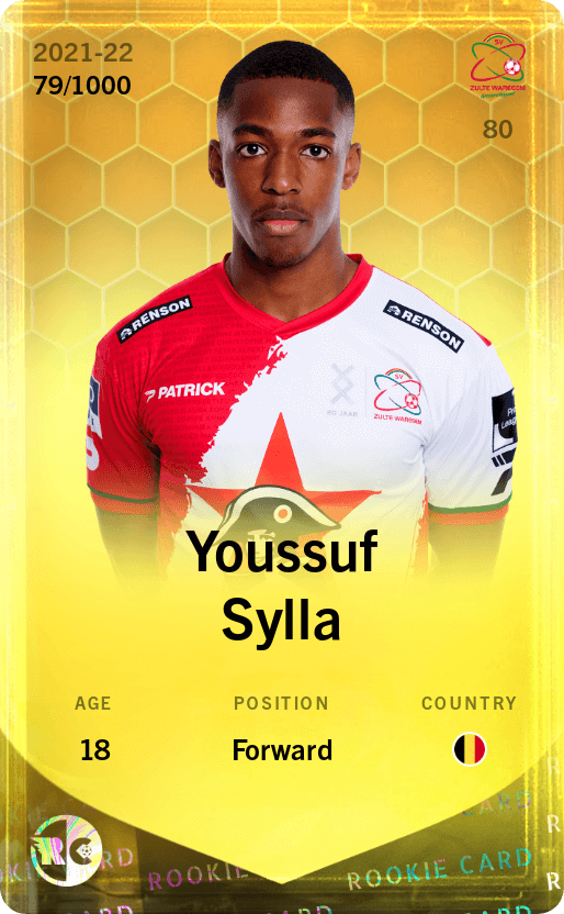 Youssuf Sylla 2021-22 • Limited 79/1000