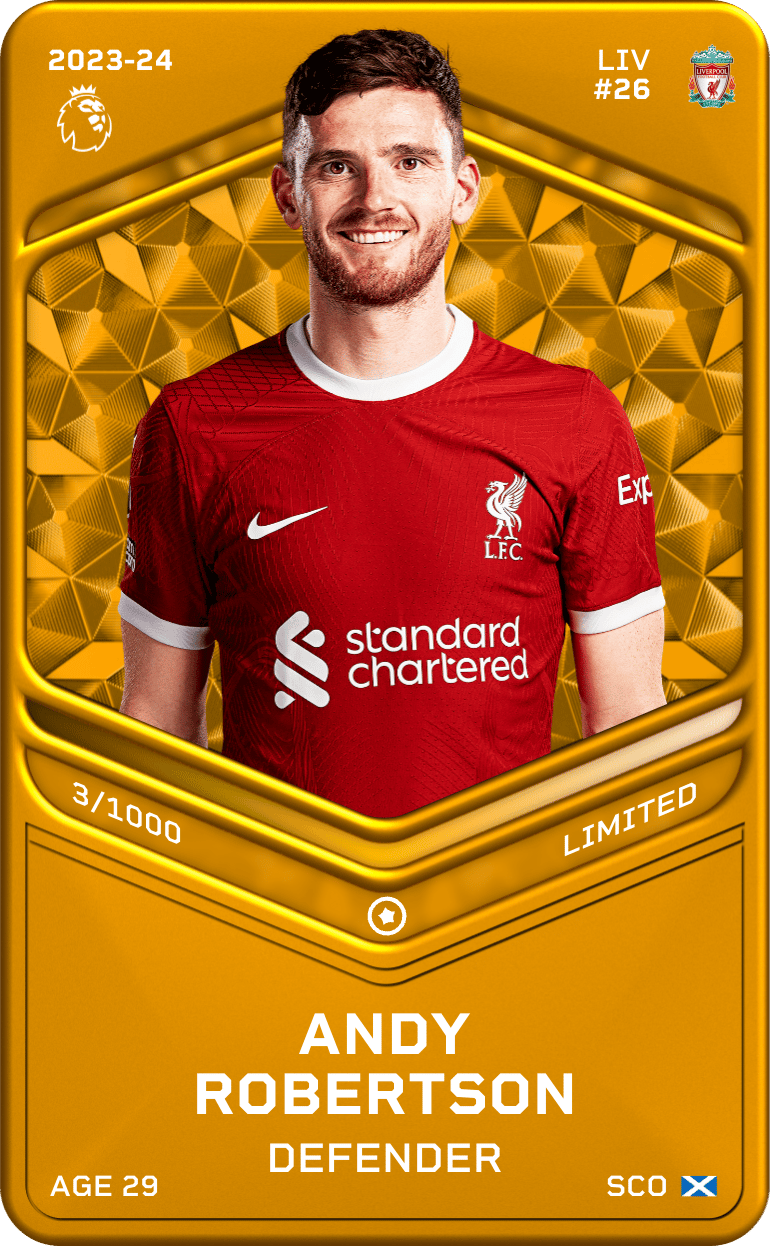 Andy Robertson 2023-24 • Limited 3/1000