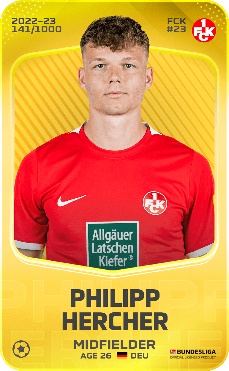 Philipp Hercher 2022-23 • Limited 141/1000