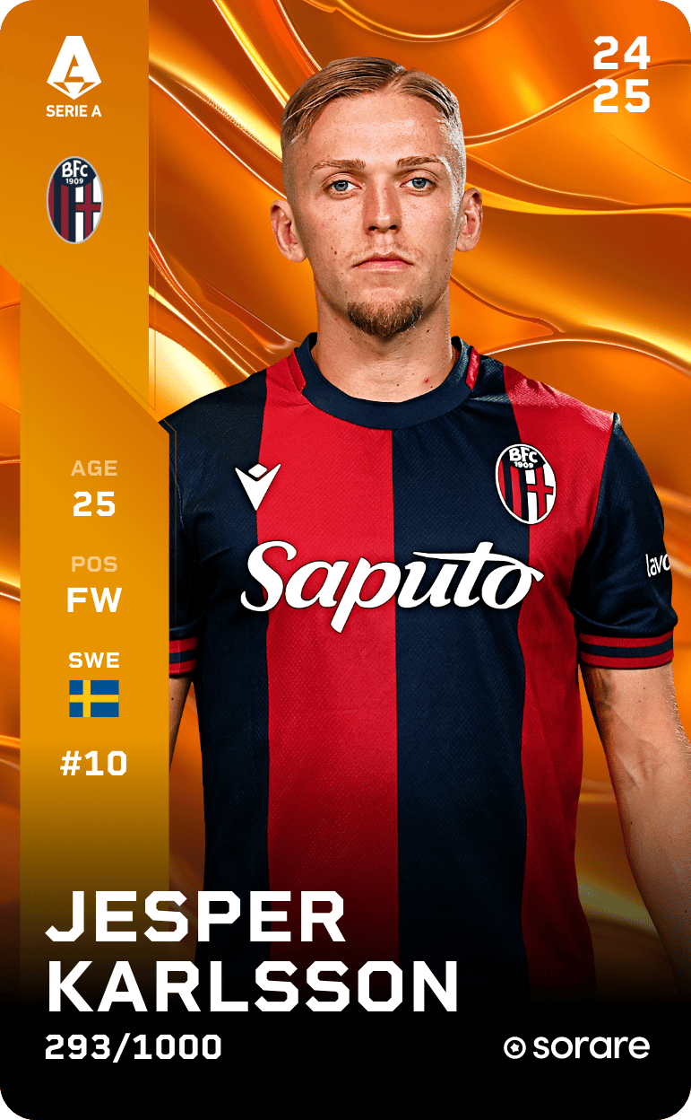 Jesper Karlsson 2024-25 • Limited 293/1000