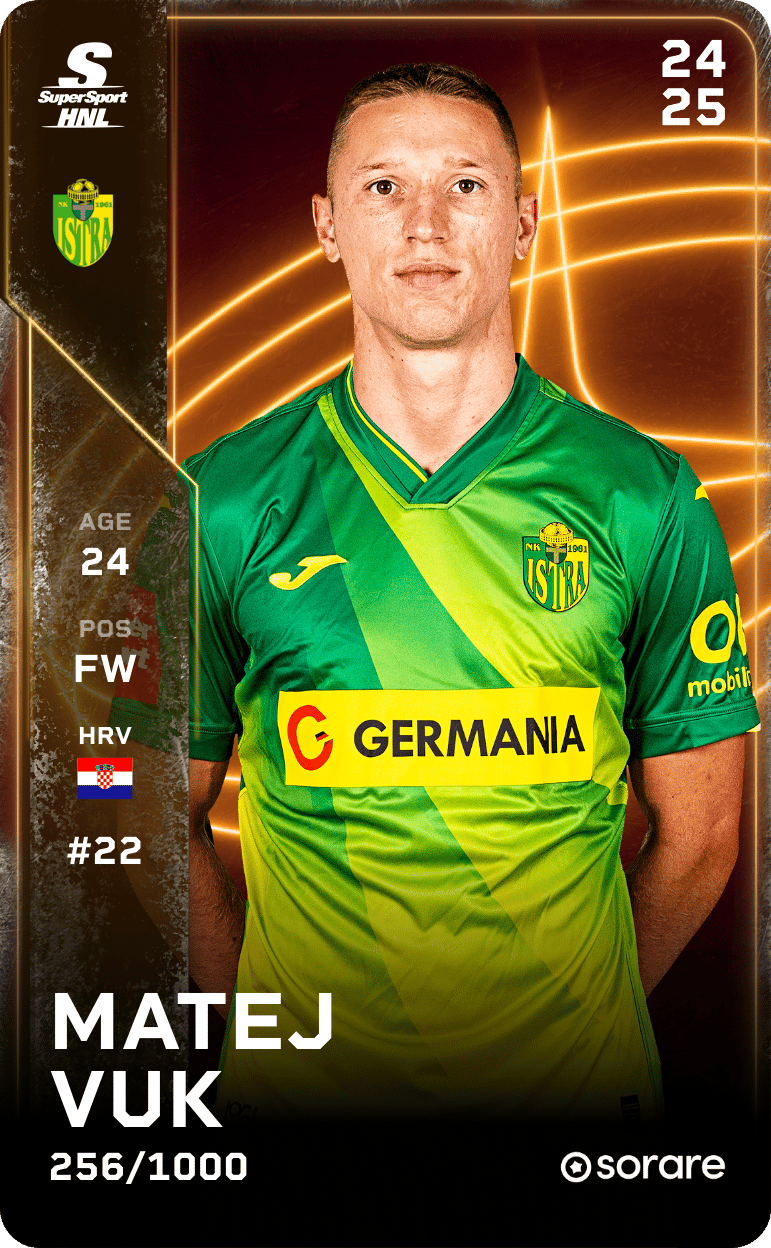 Matej Vuk 2024-25 • Limited 256/1000