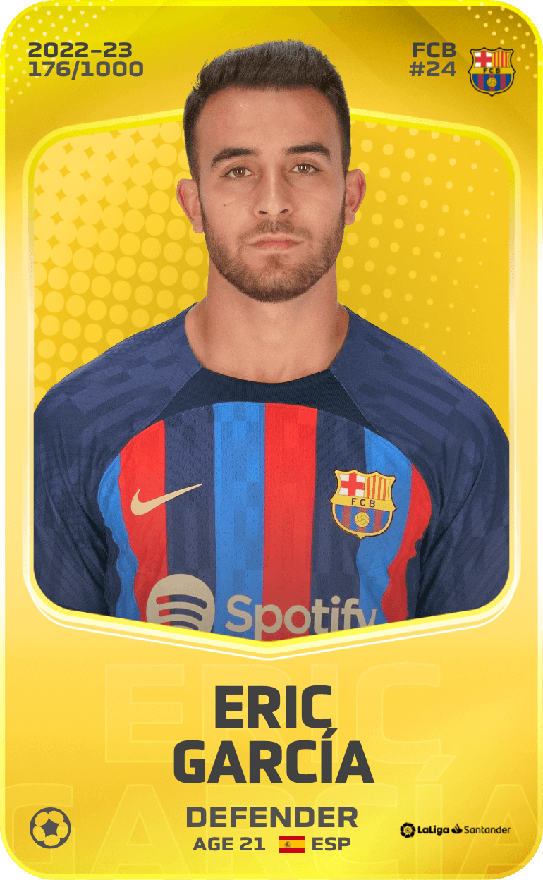 Eric García 2022-23 • Limited 176/1000