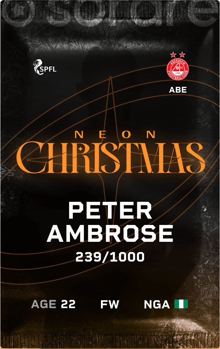 Peter Ambrose 2024-25 • Limited 239/1000