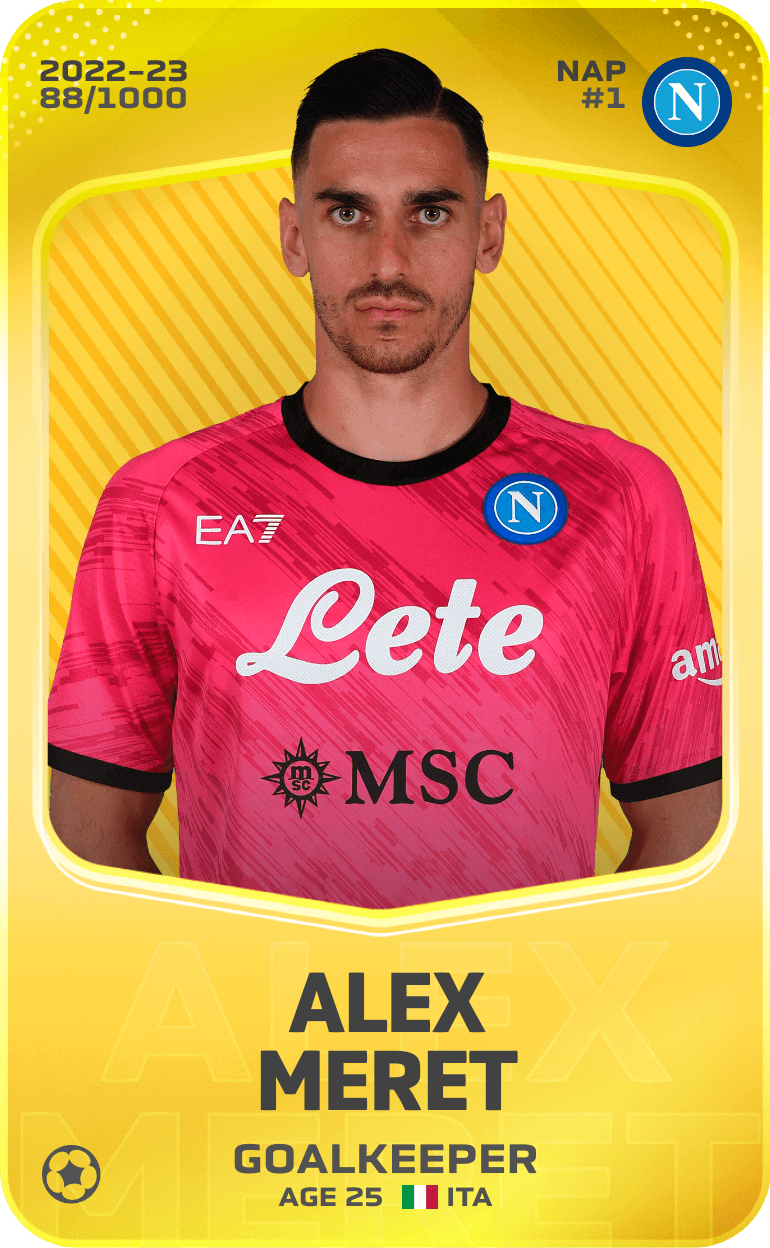 Alex Meret 2022-23 • Limited 88/1000