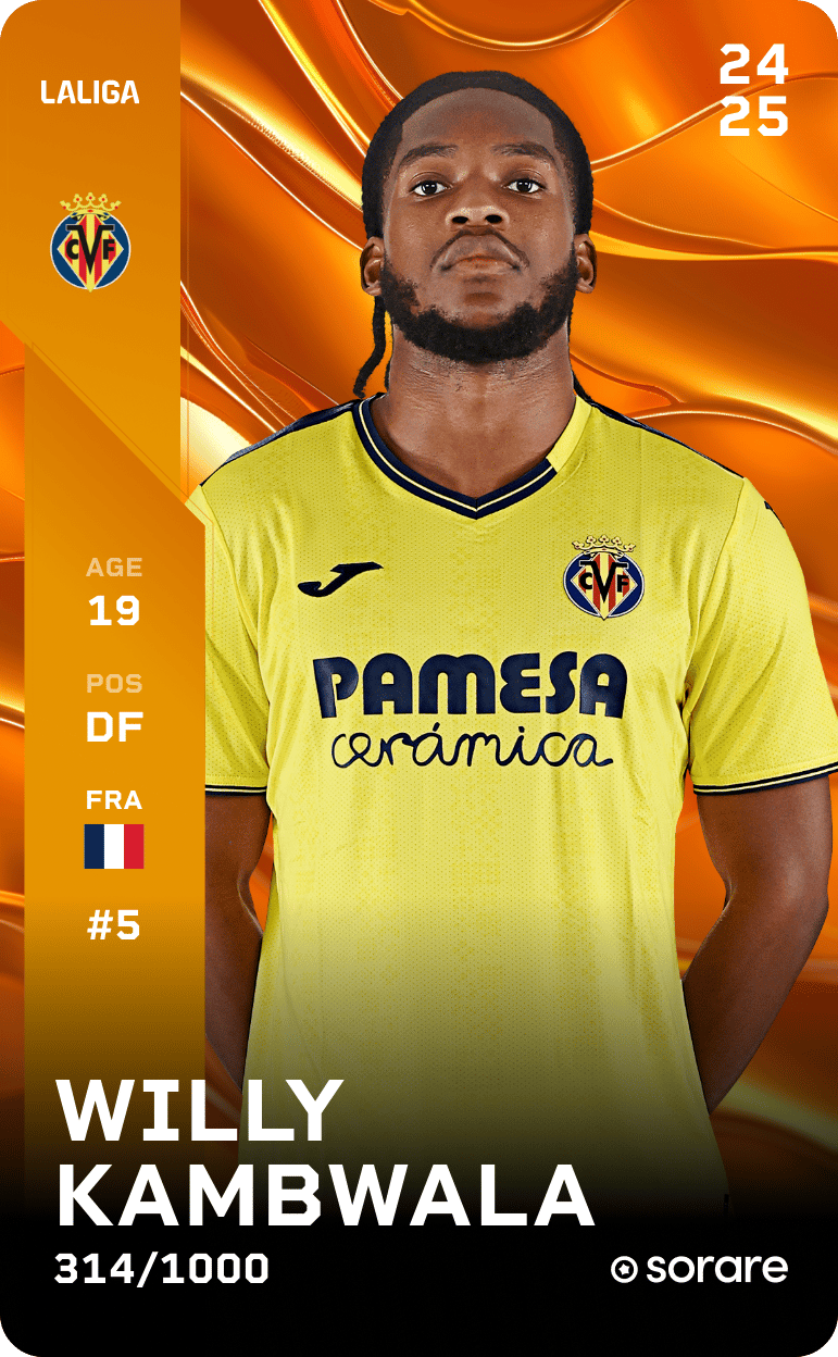 Willy Kambwala 2024-25 • Limited 314/1000
