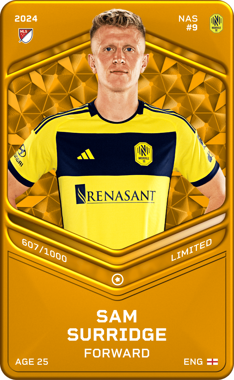 Samuel Surridge 2024-25 • Limited 607/1000