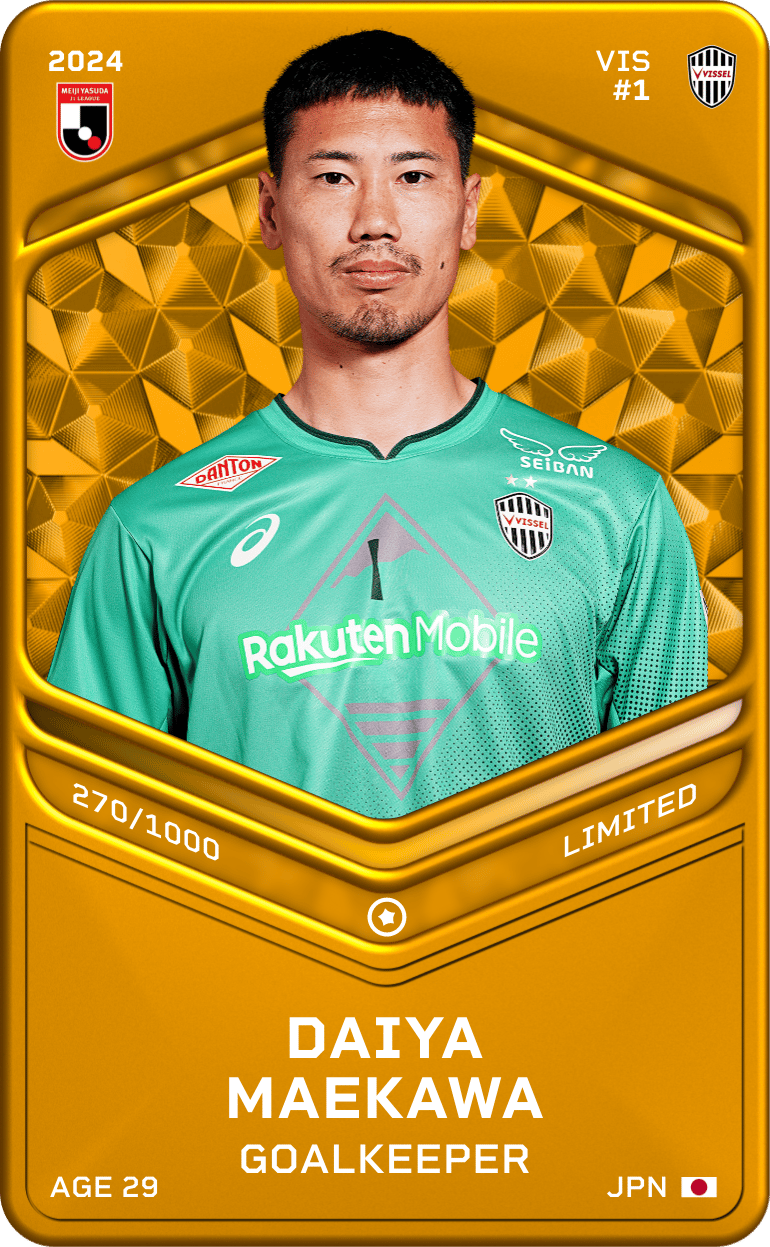Daiya Maekawa 2024-25 • Limited 270/1000