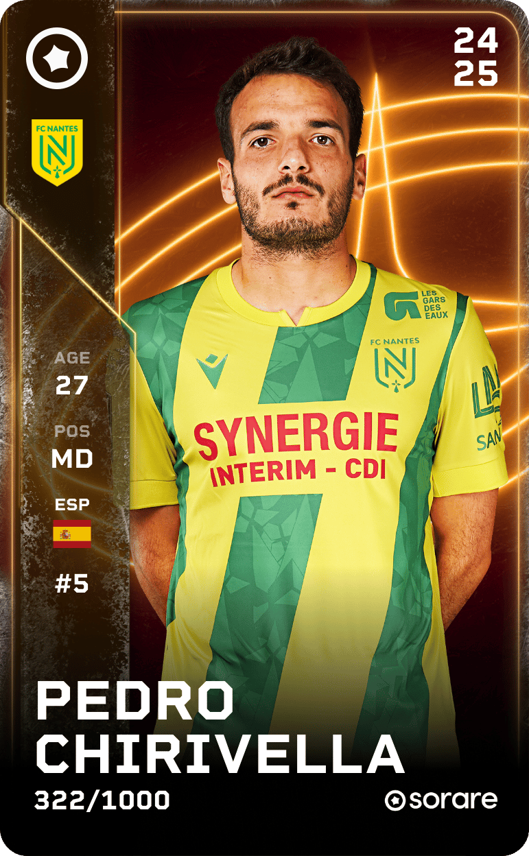 Pedro Chirivella 2024-25 • Limited 322/1000